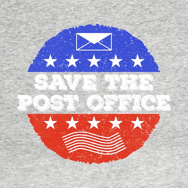 Retro Vintage Save The Post Office by KawaiinDoodle